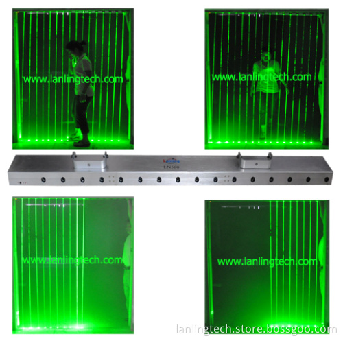 Green Fat Beam Laser Lighting, Disco Lights